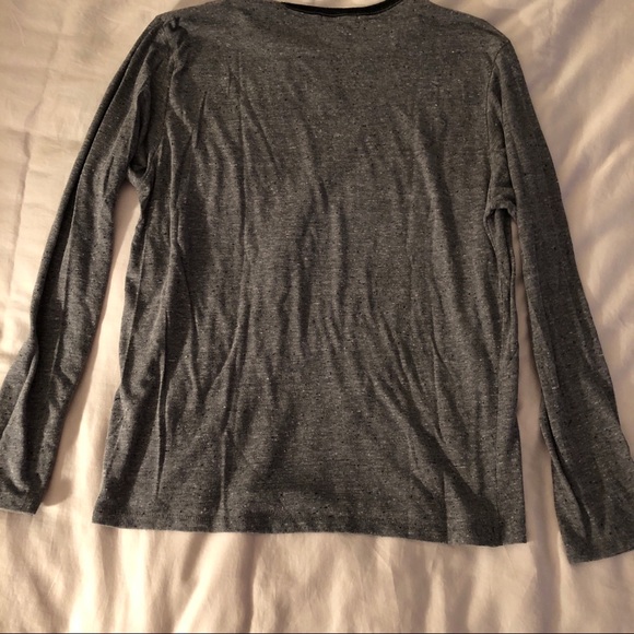 Alternative Apparel Long Sleeved Cotton Tee, XL - Picture 3 of 8
